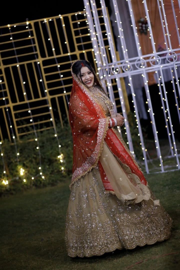 Bridal makeup and hairstyling by SB Makeovers, Prayagraj