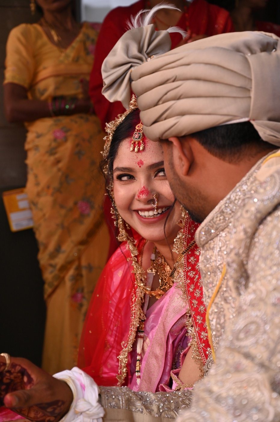 Bridal makeup and hairstyling by SB Makeovers, Prayagraj