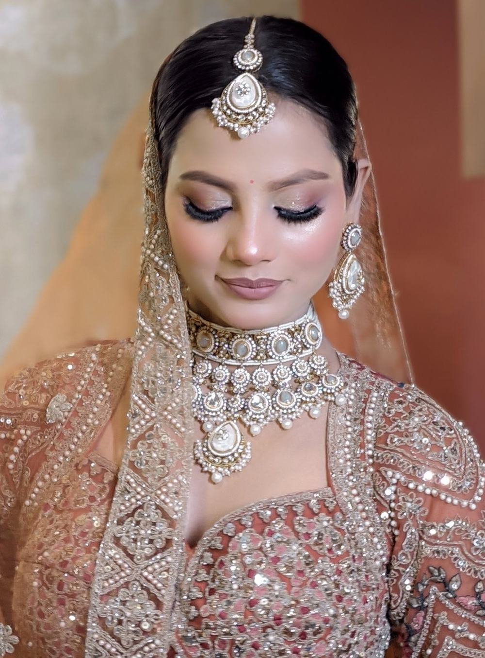 Bridal makeup and hairstyling by SB Makeovers, Prayagraj