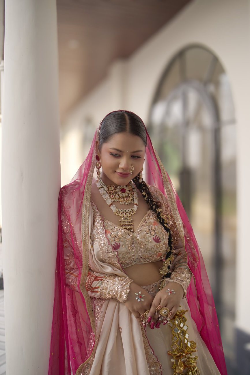Bridal makeup and hairstyling by SB Makeovers, Prayagraj