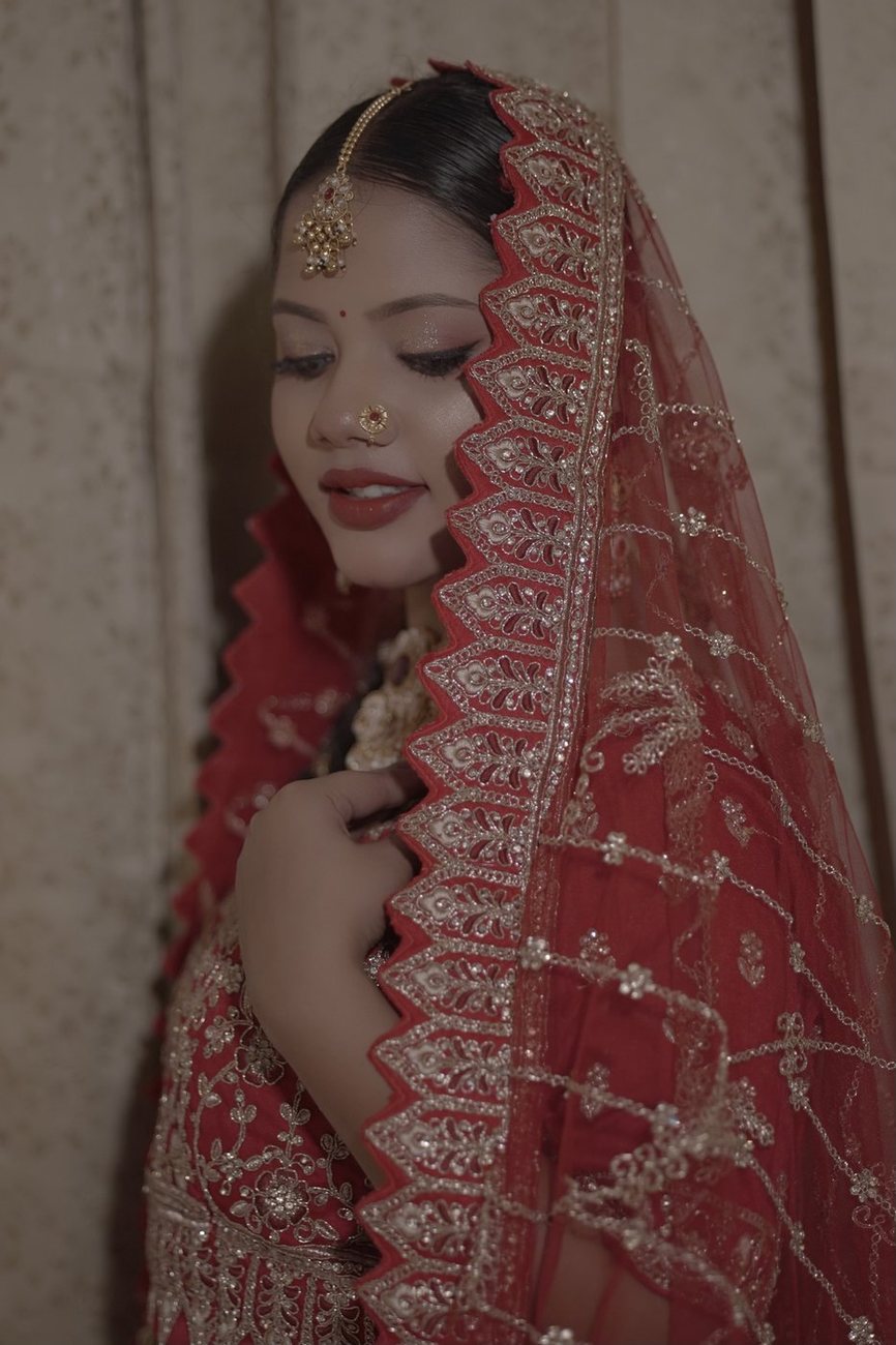 Bridal makeup and hairstyling by SB Makeovers, Prayagraj