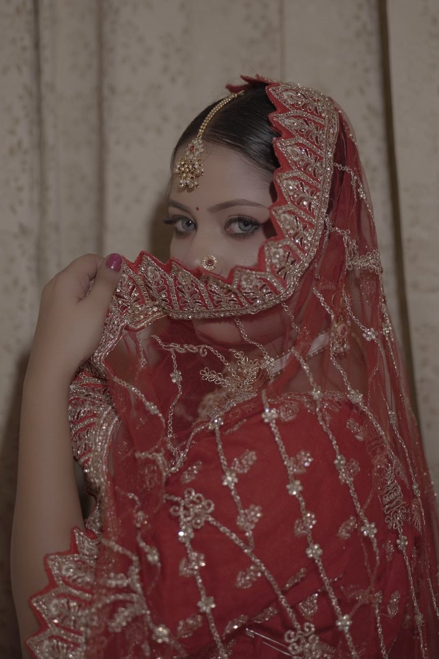 Bridal makeup and hairstyling by SB Makeovers, Prayagraj
