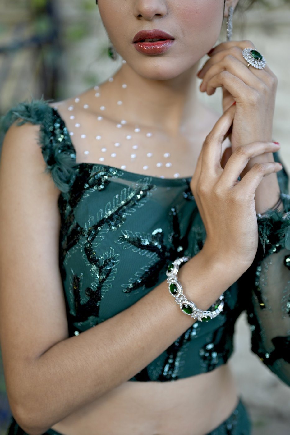 Editorial makeup by SB Makeovers, Prayagraj