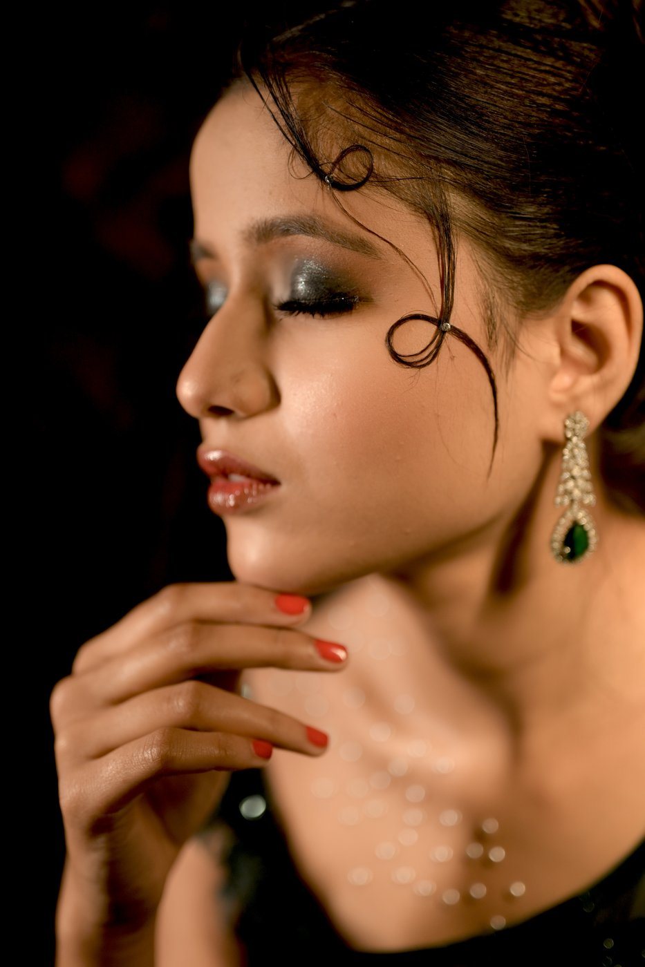 Editorial makeup by SB Makeovers, Prayagraj