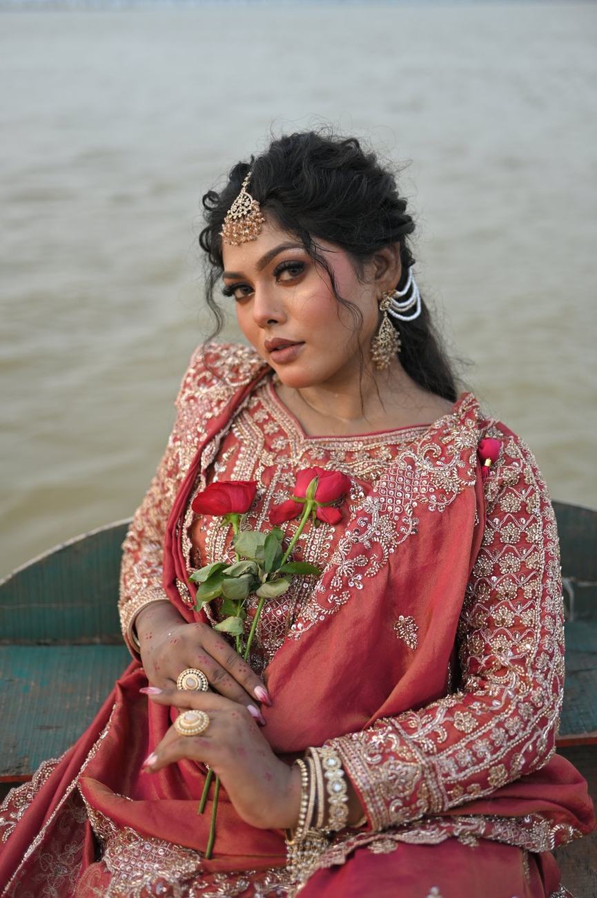 Editorial makeup by SB Makeovers, Prayagraj