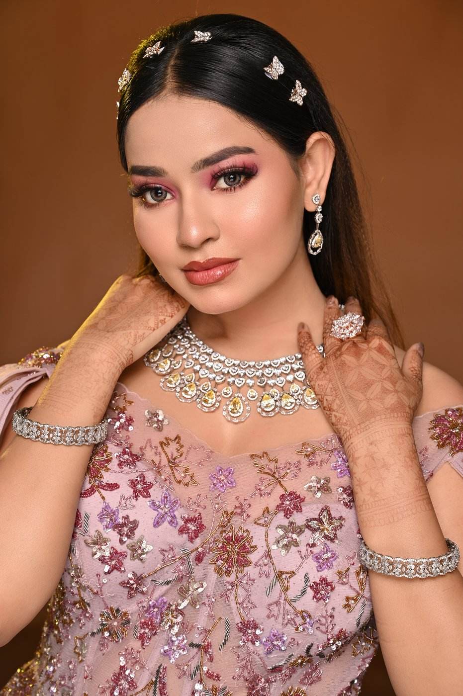 Engagement makeup by SB Makeovers, Prayagraj