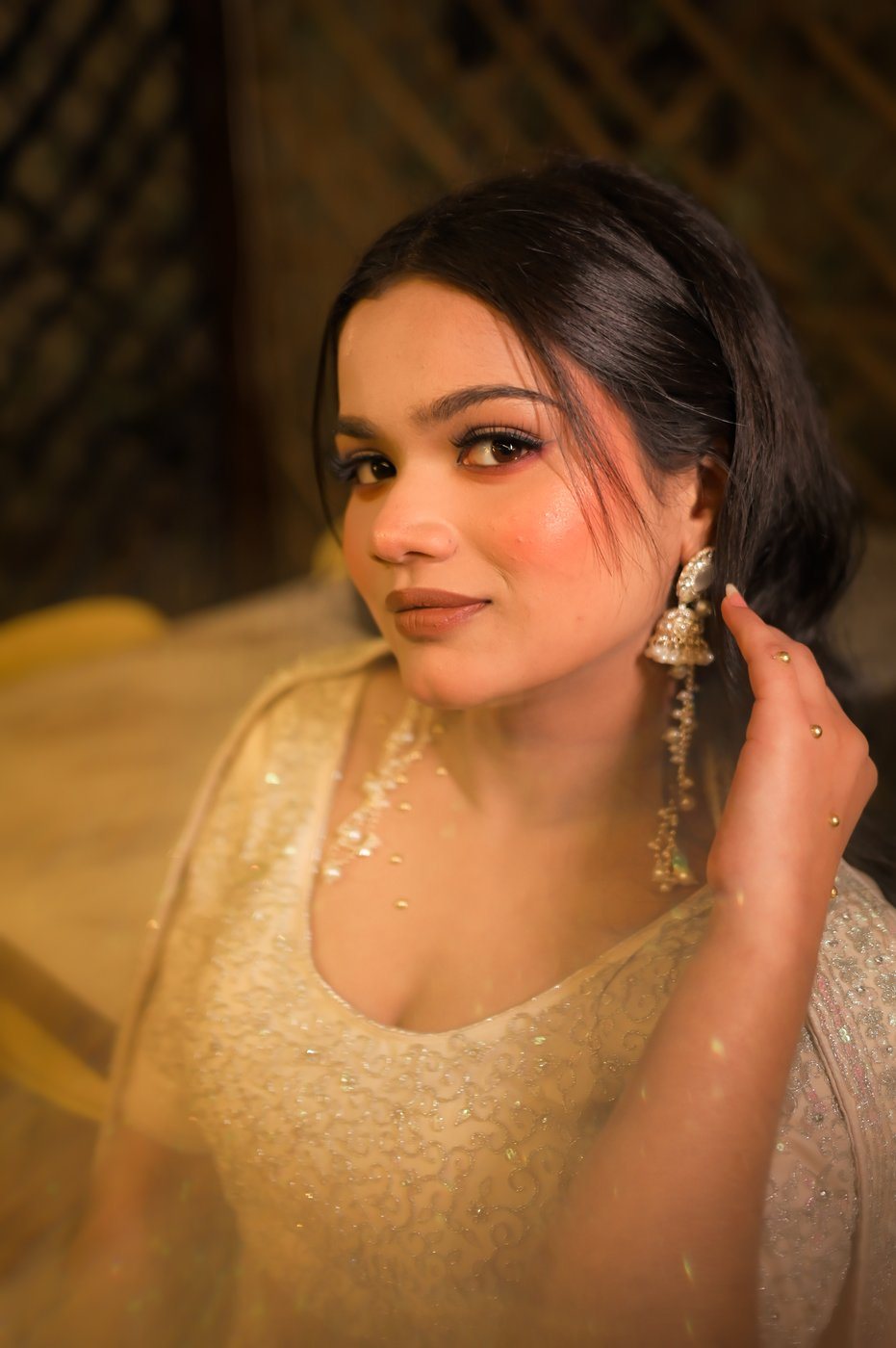 Engagement makeup by SB Makeovers, Prayagraj