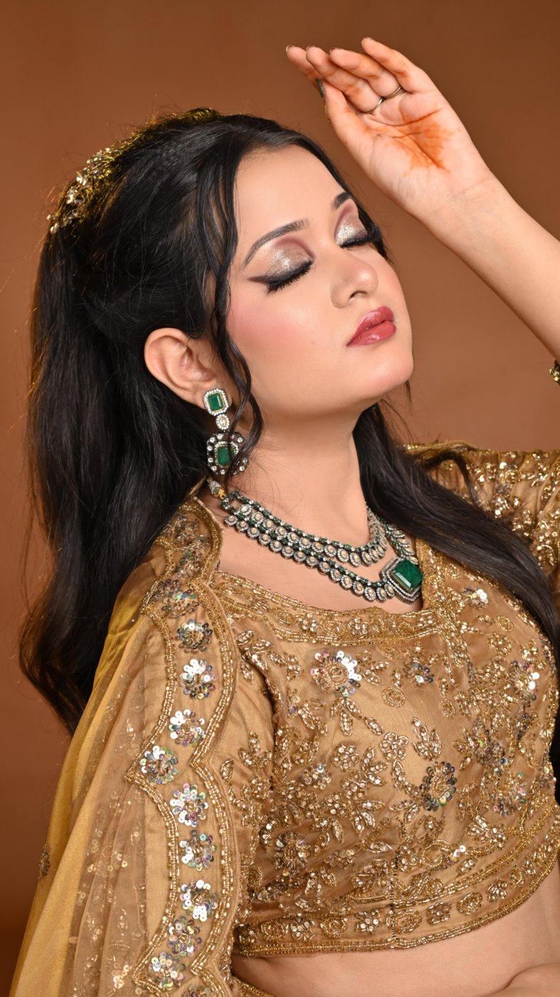 Engagement makeup by SB Makeovers, Prayagraj