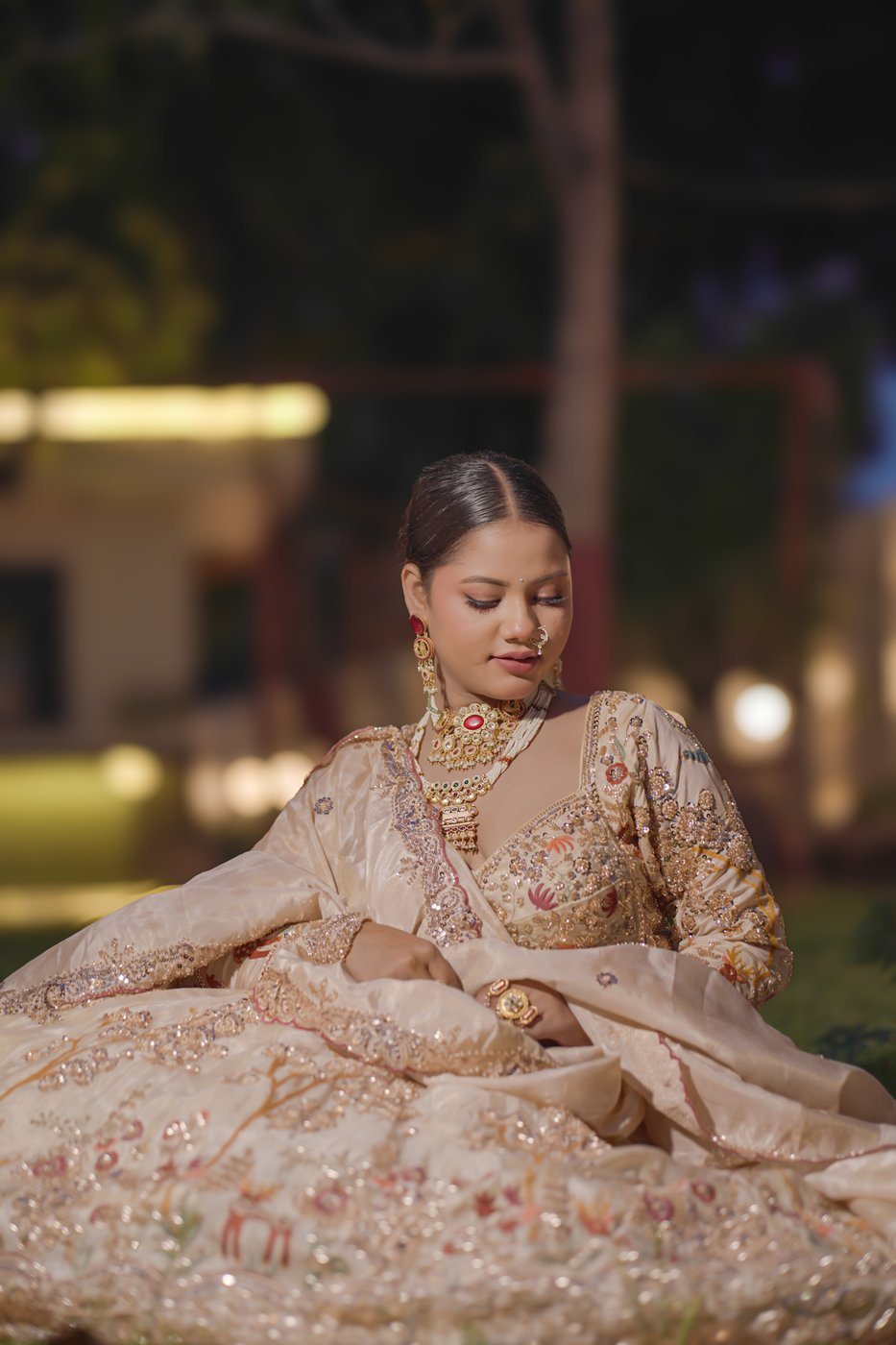 Engagement makeup by SB Makeovers, Prayagraj