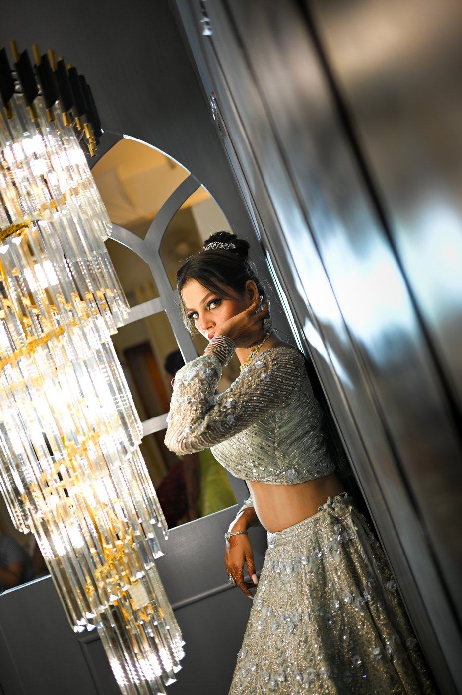 Engagement makeup by SB Makeovers, Prayagraj