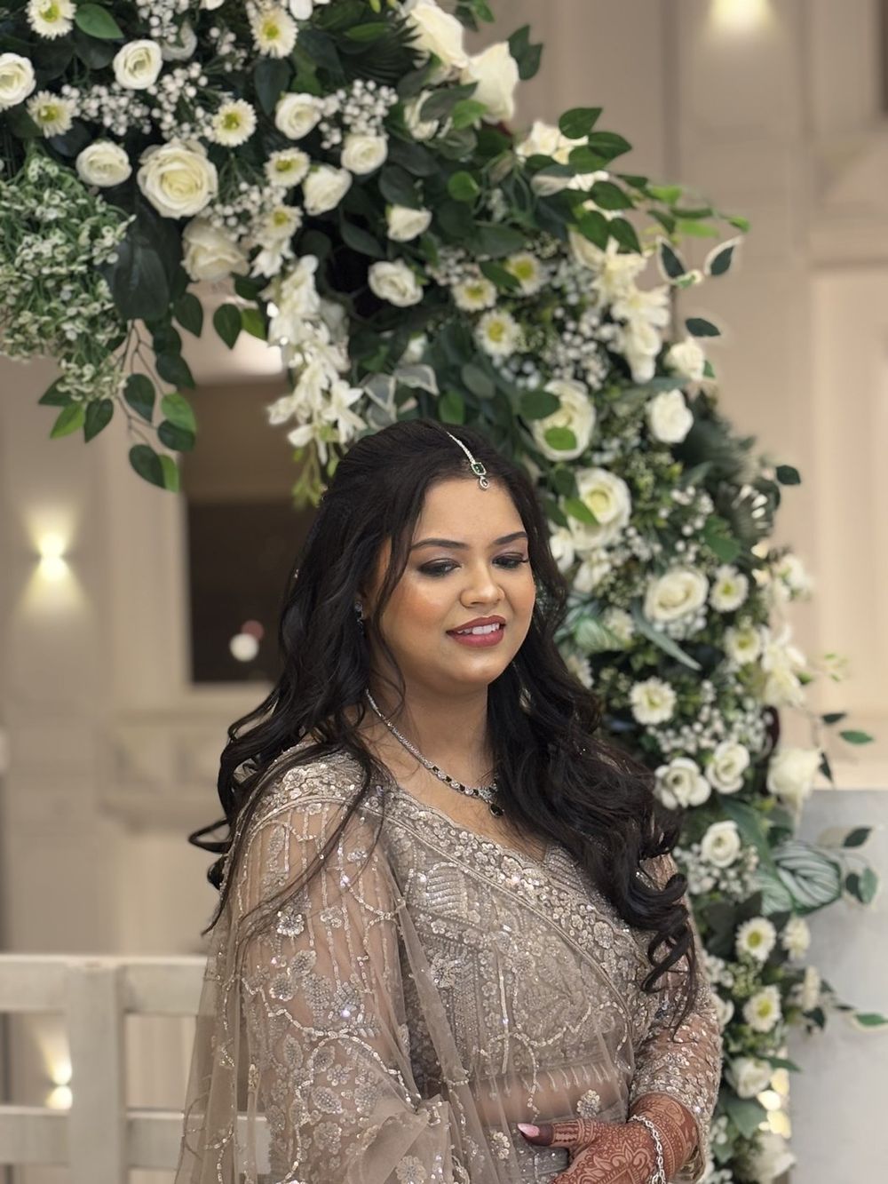 Engagement makeup by SB Makeovers, Prayagraj