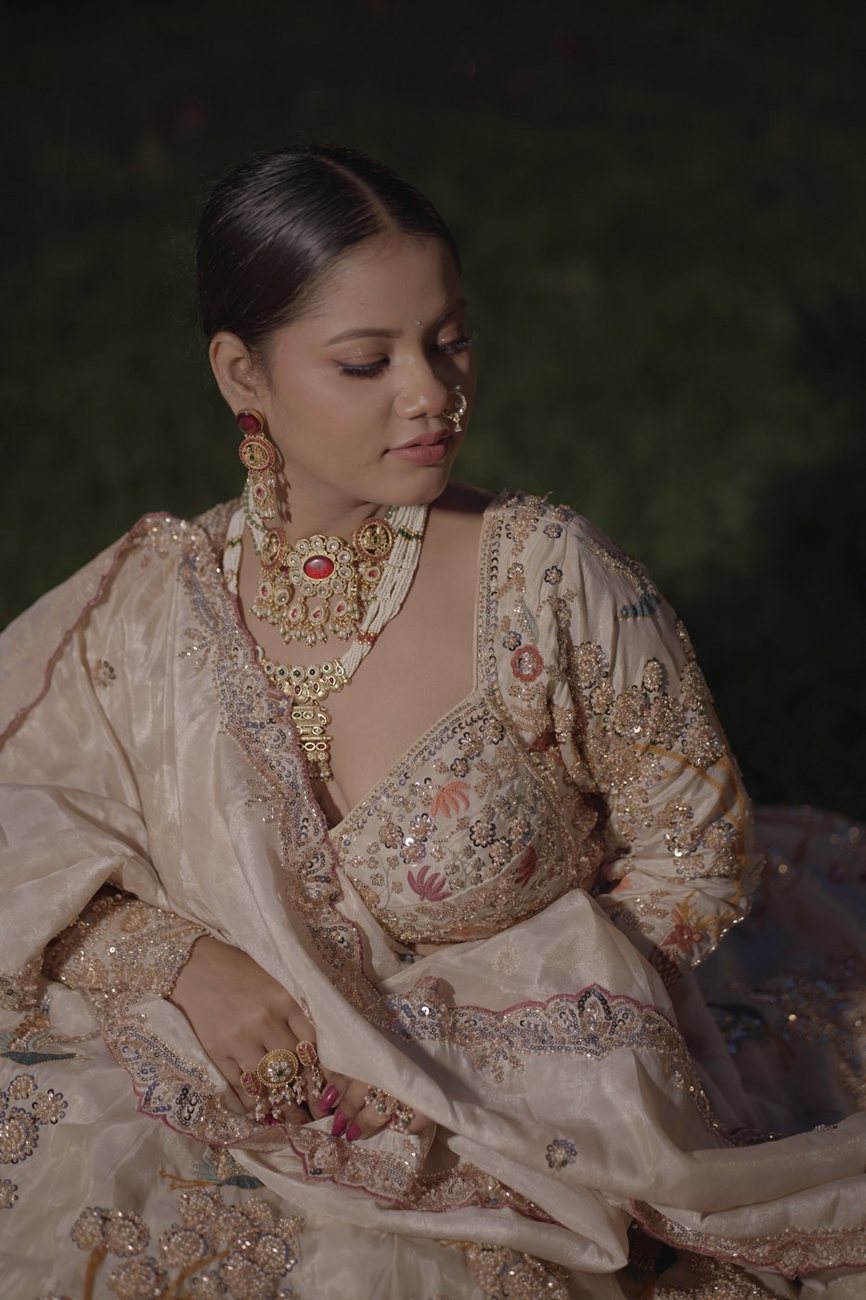 Engagement makeup by SB Makeovers, Prayagraj