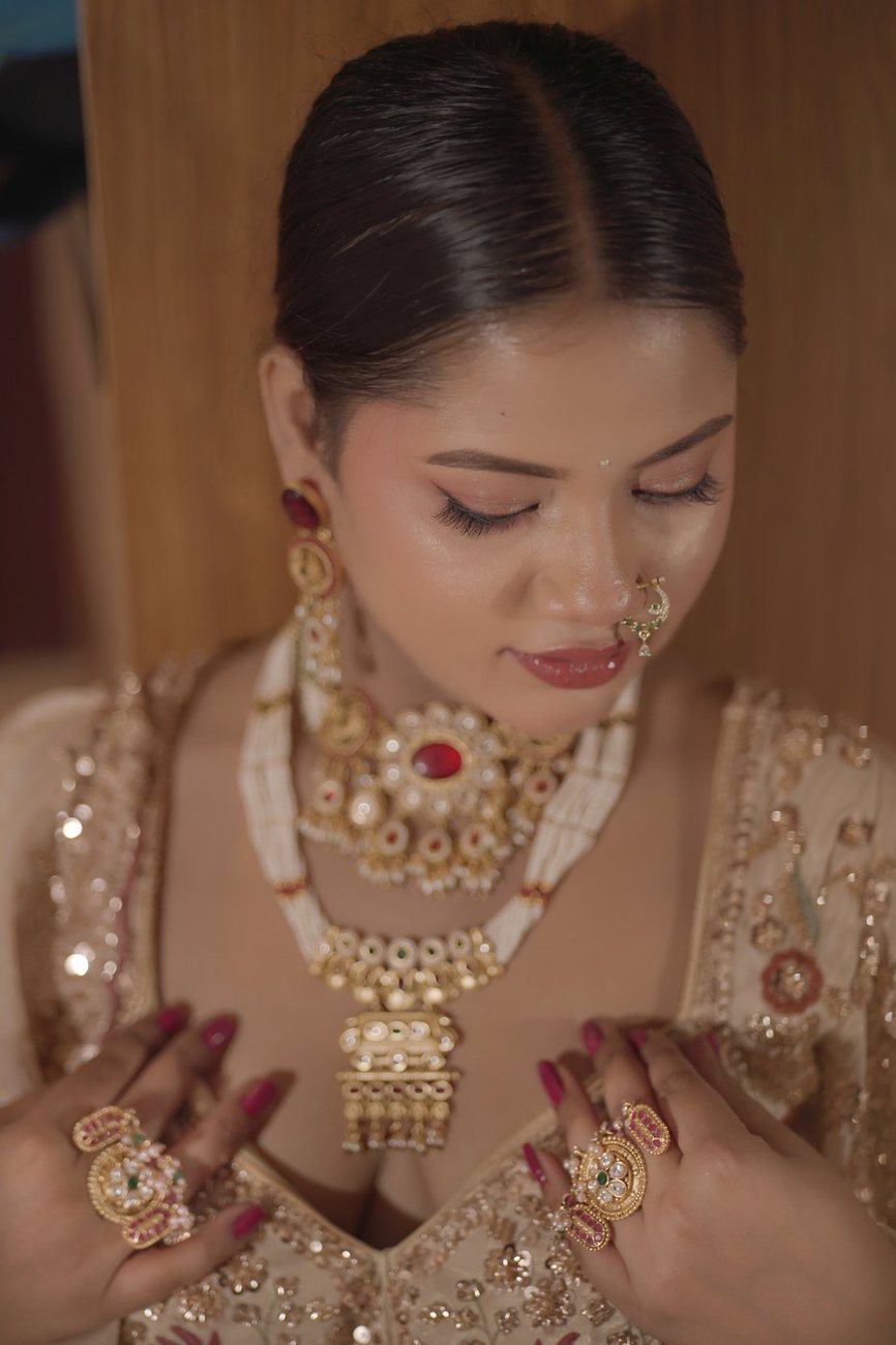 Engagement makeup by SB Makeovers, Prayagraj