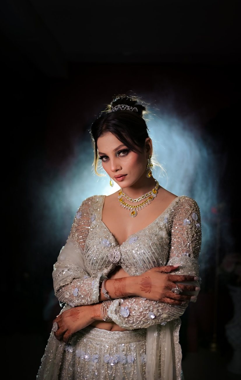 Engagement makeup by SB Makeovers, Prayagraj
