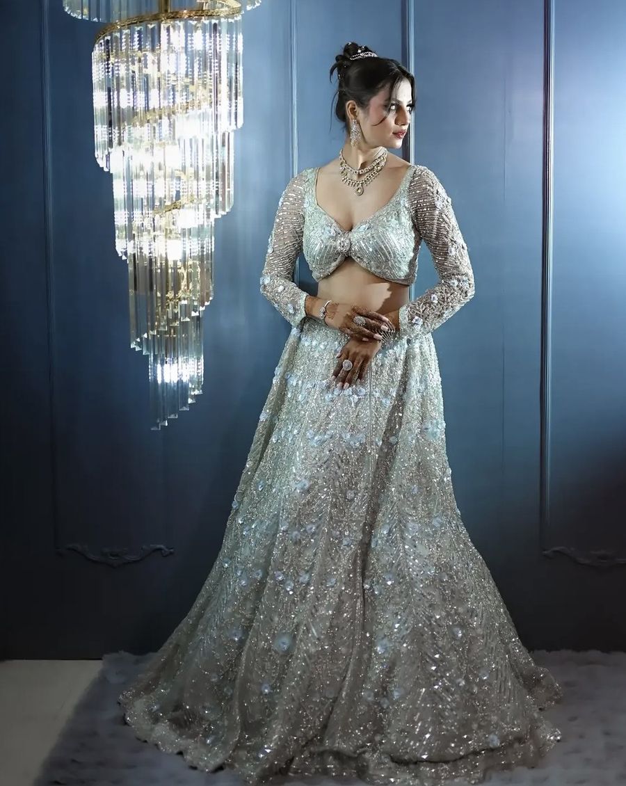 Engagement makeup by SB Makeovers, Prayagraj