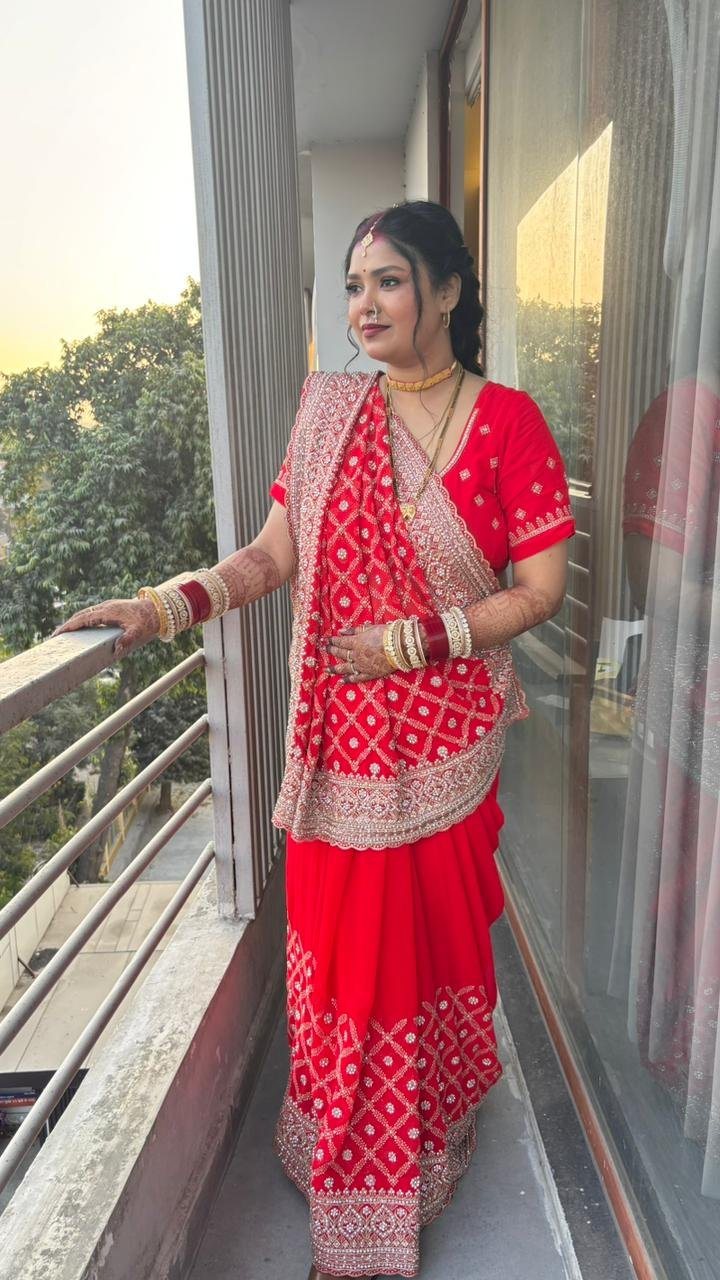 Party and guest makeup by SB Makeovers, Prayagraj