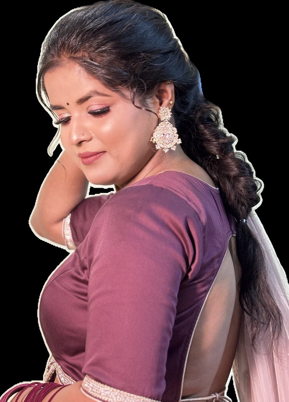 Party and guest makeup by SB Makeovers, Prayagraj