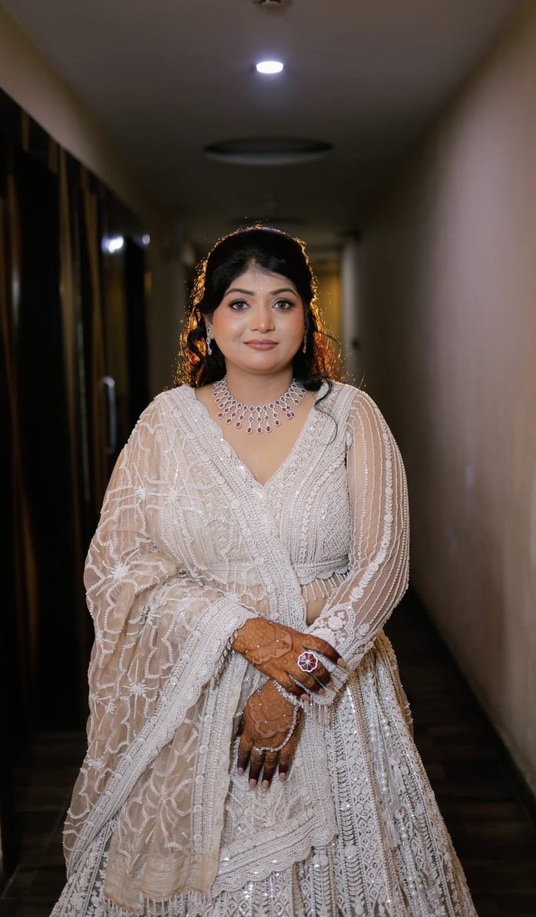 Party and guest makeup by SB Makeovers, Prayagraj